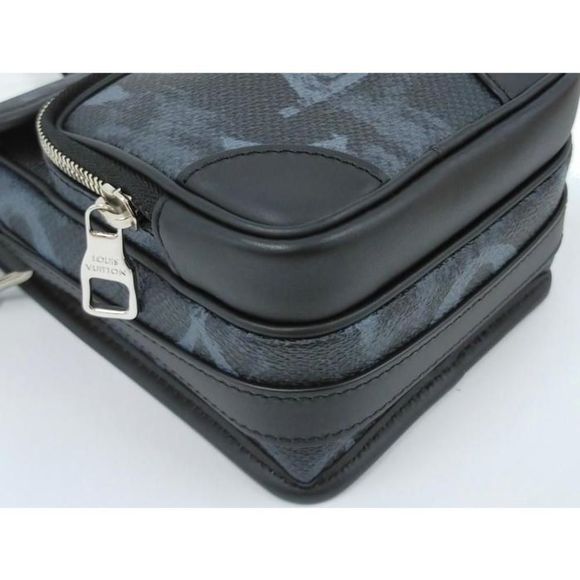 Louis Vuitton Messenger Crossbody Bag Monogram Pastel Noir - Picture 3 of 9